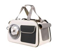 Cat Carrier - Bubble Window Kitten Backpack, Portable Travel Pet Bag, Breathable Lightweight Design with Ventilation, Comfortable Pet Travel Gear for Hiking Camping Airplane Car Outdoor