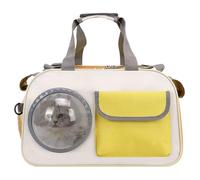 Cat Carrier - Bubble Window Pack for Kittens, Breathable Carrier for Travel and Transportation in the Car, Airplane, Camping, Hospital, Hiking, Outdoors