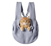 Cat Carrier Front Portable All-Year Warm Backpack | Spacious Breast Carrier For Shopping Travel And Walks In Cold Days And Small And Medium