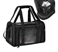Cat Carrier, Lightweight Cat Carrier for Kittens, Breathable Pet Carrying Bag for Small Cats and Dogs, Foldable Small Pet Carrier Bag for Convenient and Comfortable Travel