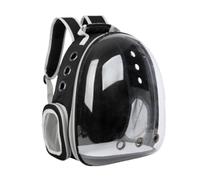 Cat Carrier Pet Carrier Pet Backpack Carrier Space Capsule Bubble Window Astronaut Travel Backpack Transparent Clear Hard Shell Dog Carrier For Going Out(A)
