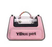 Cat Carrier,Pet Travel Bag Cat Carrier Bag Soft-Sided Travel Ready Ventilated Mesh Escape Proof For Walking/Hospital/shopping For Cats Small Dogs Train Friendly,airline approved,lightweight,foldab(Pin