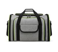 Cat Carrier, Pets Travel Dog Carriers for Pet/Puppy with Adjustable Buckle & Widening Shoulder Pads,Mesh Top Load Small Dogs/Cats Carry Bag Up to 16 Lbs(D)