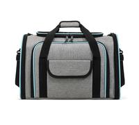 Cat Carrier, Pets Travel Dog Carriers For Pet/Puppy With Adjustable Buckle & Widening Shoulder Pads,Mesh Top Load Small Dogs/Cats Carry Bag Up To 16 Lbs(B)