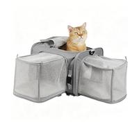 Cat Carrier, Portable Airline Approved Breathable Crate, Dog Bag Carrier, for Vet Visit Walking Transportation Daily Car Airport Outing Shopping Taxi Public Urban