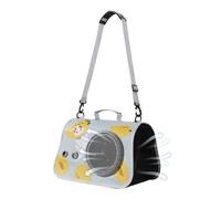 Cat Carrier, Puppy and Kitten Carrier, Large Breathable Carry Bag for Men, Women, Adults, Teenagers