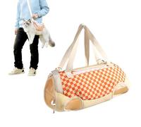 Cat Carrier Sling, Portable Cat Sling Pet Carrier Bag for Small and Medium Cat Dog, Breathable Cat Carrier Slings Pet Bag With Adjustable Shoulder Strap (M size)