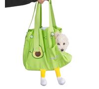 Cat Carrier Soft | Cute Avocado Soft-sided Dog Carrying Bag - Pet Carrier Slings for Walking Airplane Airport Transportation Shopping Public Transport Urban Car Nail Trimming