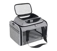 Cat Carrier Soft Foldable Expandable Soft-Sided with Safety Clasps | Foldable Cat Carrier for Hiking Camping Driving Home Walking Traveling Going Out