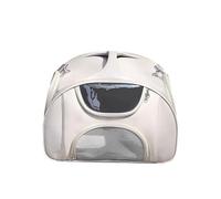 Cat Carrier Soft-Sided Collapsible Escape Proof Ventilation For Car/Vet/Travel For Cats/Dogs up to 20lbs(Beige)