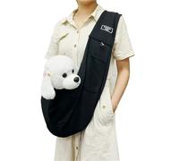 Cat Carrier Soft-Sided Collapsible Ventilation Escape Proof For Car/Vet/Travel For Cats/Dogs up to 12lbs(Black)