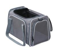 Cat Carrier - Soft-Sided Dog Pet Carrier, Portable Foldable Pet Bag up to 28 Lbs, Airline Approved Travel Puppy Carrier (Large, Light Grey)