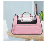 Cat Carrier Soft with Breathable Holes Cat Crate for Small Dogs and Cats, Cat Carrier Bag for Moving Across The Country,Pink
