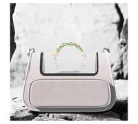 Cat Carrier Soft with Great Ventilation Cat Carrier Hard L17.7inxW11inxH11in, Cat Carrier Bag for Moving Across The Country,Gray