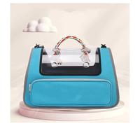 Cat Carrier Soft with Great Ventilation Pet Carrier For Cat Perfect for Pets up to 15 LB, Cat Carrier for Moving Across The Country,Blue