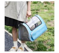 Cat Carrier Soft with Great Ventilation Soft Cat Carrier for Small Dogs and Cats, Animal Carrier for Moving Across The Country,Blue