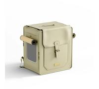 Cat Carrier Trolley with Pull Handle, Spacious Design for Big Cats, Breathable Airplane Travel Suitcase on Wheels, Waterproof Leather Backpack