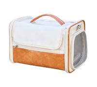 Cat Carrier - Ventilated Carrier Bag with Mesh Sides | Soft Bag for Kittens, Puppies, Ferrets, Rabbits, Small Dogs, Travel, Vet, Car Trips and Going Out