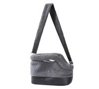 Cat Carrier - Warm Waterproof Shoulder Bag - with Safety Harness Buckle Warm Dog Sling Carrier | for Small Medium Breed Puppy Kitten Bunny Winter Outdoor Walking Shopping