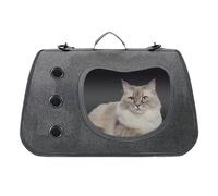 Cat Carrying Bag - Adjustable Cats Travel Safety Sling Bag,Shoulder Carrying Slings Pet Transport Supplies Clear Portable Solution for Walking Picnic Camping