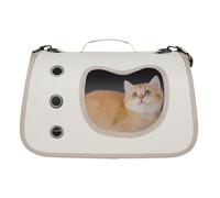 Cat Carrying Bag, Adjustable Cats Travel Safety Sling Bag, Wide Handle Clear Pet Transport Carrying Supplies for Walking Road Trip Holiday Picnic Camping