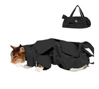 Cat Carrying Bag,Large Carrying Bag for Cat | Anti-Scratch Ergonomic Spacious Pouch Storage for Walking Vet Visit Travel Activities Transport Grooming Outdoor