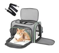 Cat Carrying Bag | Multifunctional Foldable Pet Carry Bag | Breathable Cat Bags for Walking, Car, Travel, Portable Pet Carrier for Camping, Hiking, Biking