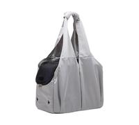 Cat Carrying Bag Multiple Exterior Pockets - Ventilation Carrying Pouch, Un | Breathable Pet Travel Tote - Multi Pocket Kitten Harness Transport Holder for Vet | Canvas Fabric Metal, Single Pack