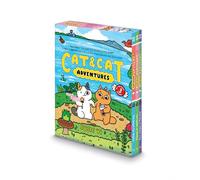 Cat & Cat Adventures #1-3: A Graphic Novel 3-Book Box Set: The Quest for Snacks, The Goblet of Infinity, Journey Into Unibear City