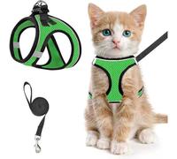 Cat Cat Breathable Chest Harness Reflective Anti-Breakaway Walking Cat Leash Cat Leash Small Dog Harness