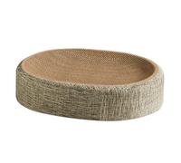 CAT CATCHING COord -2 in 1 Cat Scratching Scheme Sisal Wear Resistant | Crawler Scratch & Scratch Bowl for Cardboard, Furniture Protection from Kittens Claws