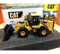 CAT CATERPILLAR 966M WHEEL LOADER W/ OPERATOR 1:50 BY DIECAST MASTERS #85928