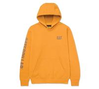 Caterpillar Workwear 1910709 Trademark Banner Hooded Sweatshirt Yellow XL