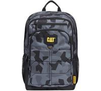 CAT Caterpillar Bennett 84184-661 Backpack - Robust Workwear-Style Backpack - 22L Water-Repellent Bag with Laptop Compartment - Ideal for Hand Luggage, University & Business, Black / Grey, One Size