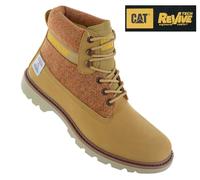 CAT Caterpillar Colorado 2.0 Harris Tweed Boots Shoes Amber-Gold P111326 NEW