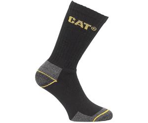 CAT Caterpillar Crew Work Socks 3 Pair Packs Sizes 6-11 & 11-14 Multibuy Savings