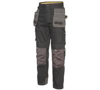 Cat Caterpillar H2O Defender Work Trousers Waterproof Black Size 32x34
