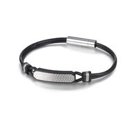 CAT CATERPILLAR MENS BRACELET TREAD, L, Stainless Steel, no gemstone
