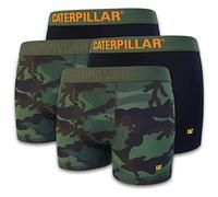 Cat Caterpillar Men's Camouflage Boxer Shorts in Sizes M, L, XL, XXL (Pack of 4, 8 or 12), Camouflage, L