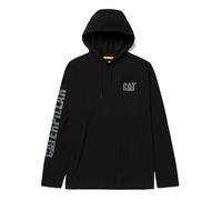 Caterpillar Workwear 1510425 Hooded Long Sleeve Tee Black M Colour: Bl M