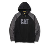 Caterpillar Workwear 40686 Raglan Hooded Sweatshirt Black XL Size: XL, XL