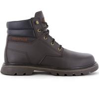 CAT Caterpillar Square Boots - Men Shoes Leather Brown P723803 New
