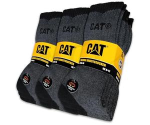 CAT CATERPILLAR THERMO SOCKS 9 Pairs of Work Socks Thermal Socks Winter Socks Sizes 6-22