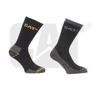 CAT Caterpillar Hiking Work Socks. 2 Styles CREW & THERMO. SIzes UK 6-11, 11-14