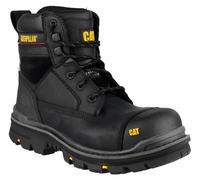 CAT Caterpiller Gravel Safety Work Boots Black 6-13 S3 Toecap Midsole Scuff Cap