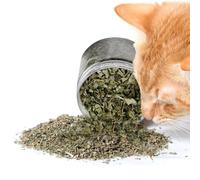 Cat Catnip - 40g Natural Leaves Catnip Treat for Teeth Cleaning,Soothing Natural Leaves Catnip, Relaxing Real Natural Catnip, Healthy Teeth Cleaning Catnip for Oral Health, Cat Hair Removal