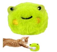 Cat Catnip Toys - 7x5.5cm/2.76x2.17 inches Funny Teething Chew Toys Sound Toy | Built-in Catnip Scent Pack Squeaky Interactive Cartoon Toy for Dogs Cats