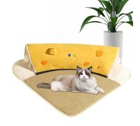 Cat Cave Bed, Cat Tunnel - Soft, Innovative Cat Cave and Bed, Versatile Kitten Bed, Cat Play Tunnel, Cat Bed Mats for Movement, Nap