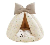 Cat Cave Bed - Comfortable and Private Sleeping Tunnel in House Shape - The House Bed for Indoor Cats | Outdoor, Winter, Outdoor, Home, Travel, Bedroom, Balc