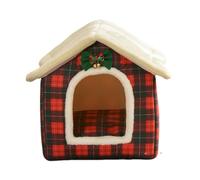 Cat Cave Bed - Comfortable Felt Cat Hideout, Modern Pet Bed | Comfortable Closed Cave for Dogs And Cats, Warm Wool House For Cat, Indoor Bed